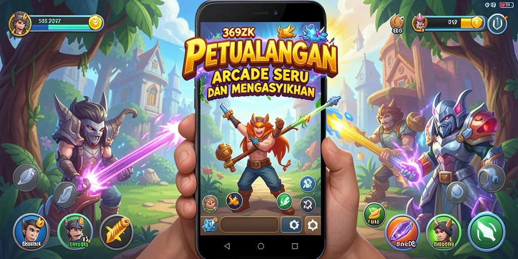 Tampilan gameplay seru dan menantang dalam 369ZK.