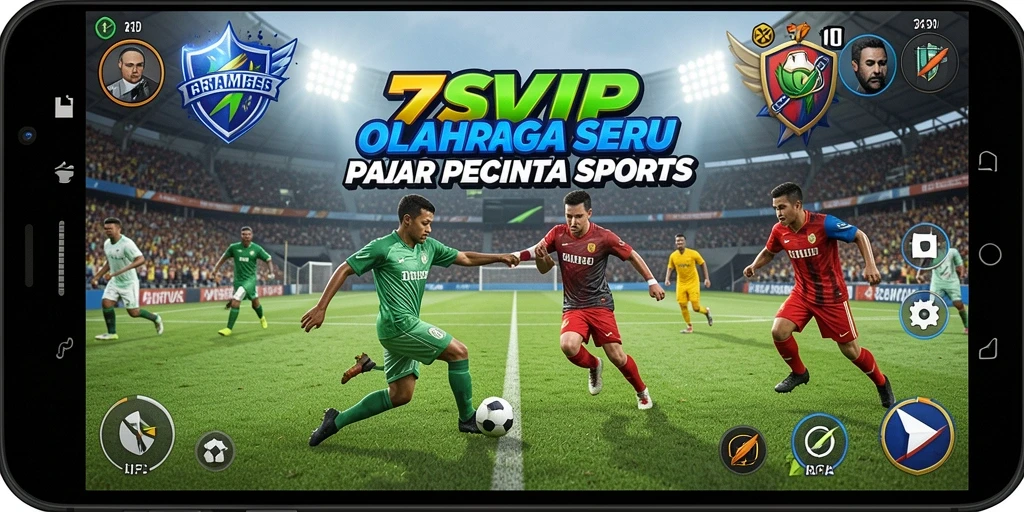 Screenshot gameplay <strong>7SVIP</strong> menunjukkan aksi olahraga yang dinamis dan menarik.
