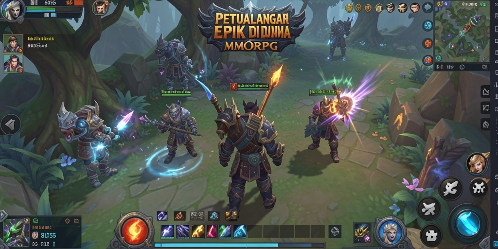 Screenshot gameplay 8055 dengan aksi seru dan grafis menawan.