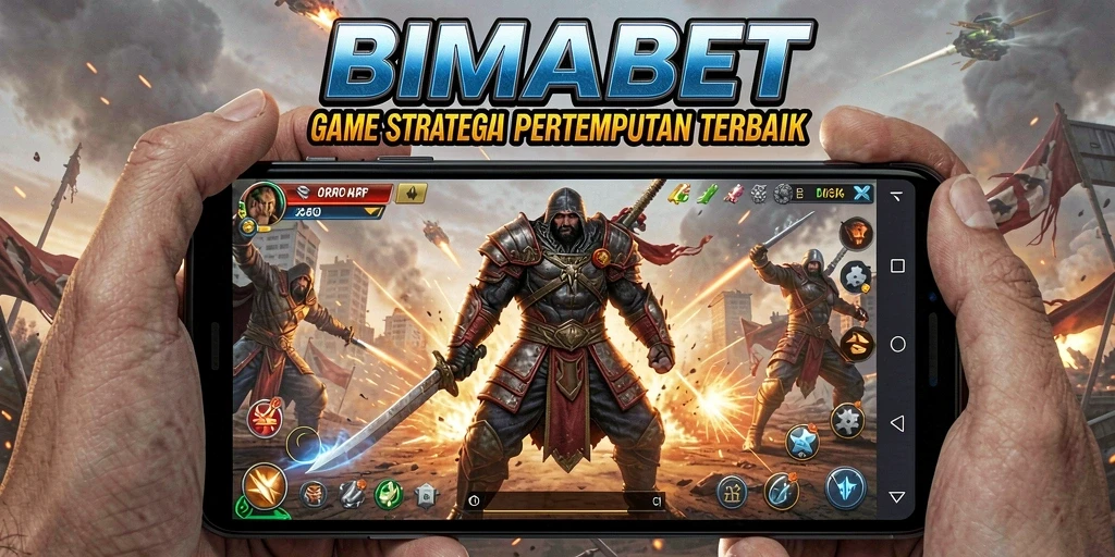 Tampilan dinamis gameplay SLG dalam BIMABET dengan pertempuran strategis.