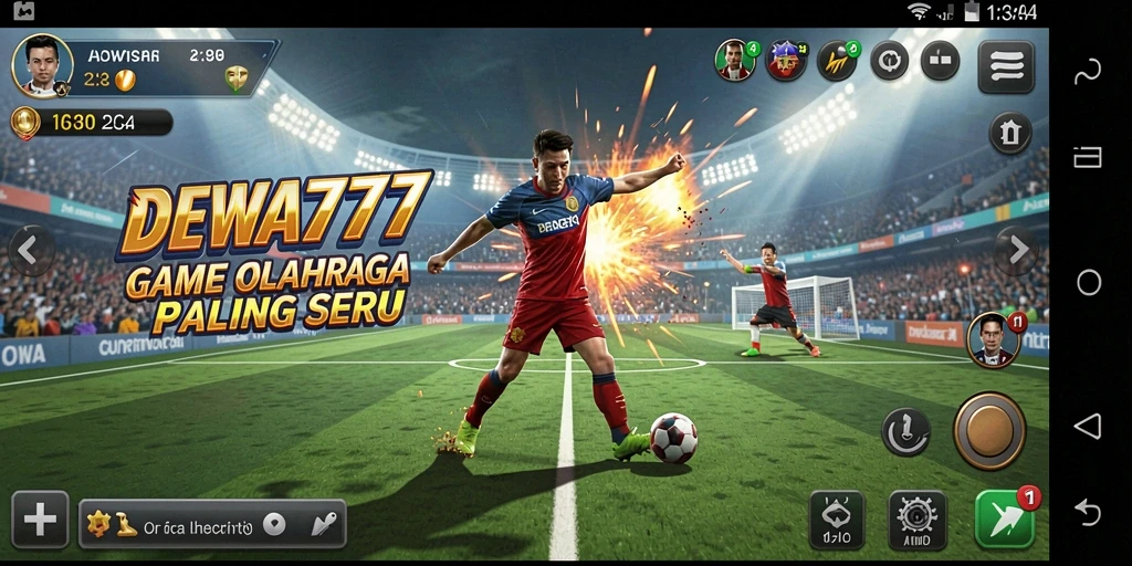 Tampilan gameplay seru dari DEWA777 dalam olahraga
