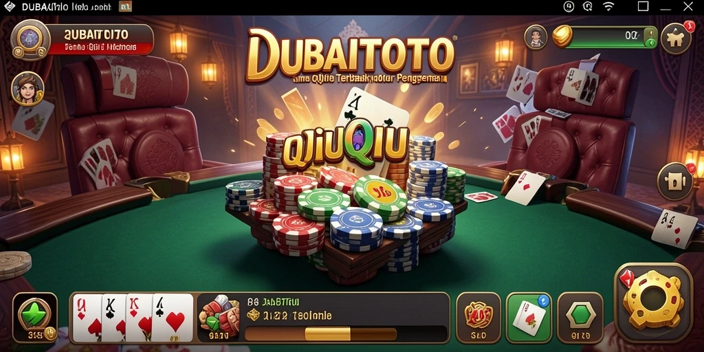 Gameplay seru DUBAITOTO dengan karakter dan efek menarik.