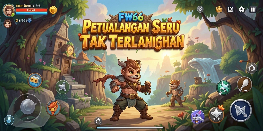 Tampilan gameplay FW66 yang mendebarkan dan penuh warna.