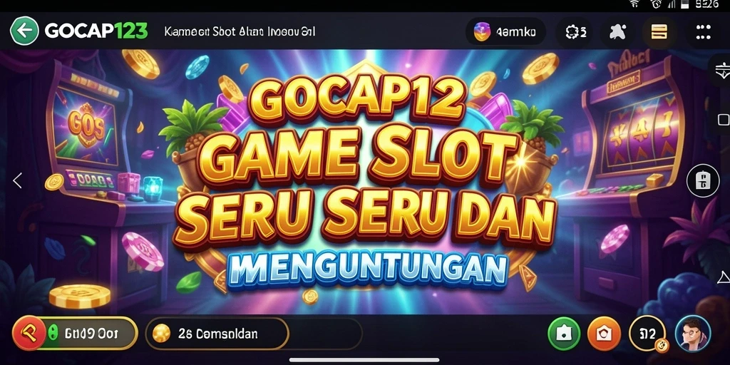 Tampilan gameplay Slot GOCAP123 yang menarik.