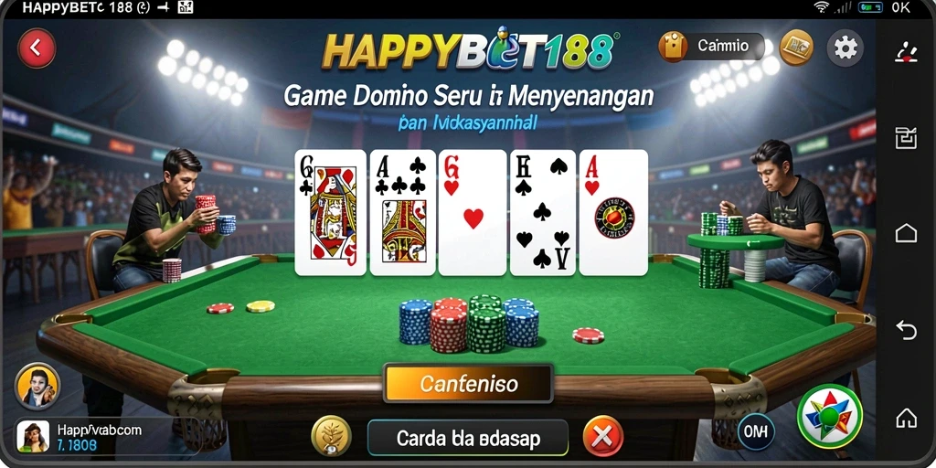 Screenshot gameplay <strong>HAPPYBET188</strong> dengan grafik menarik dan suasana kompetitif.