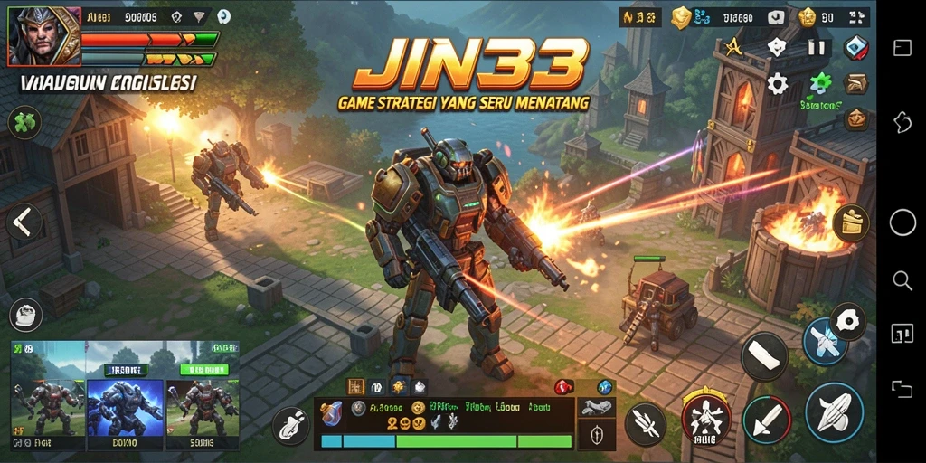 Tampilan menarik dari gameplay JIN33 yang mendebarkan.