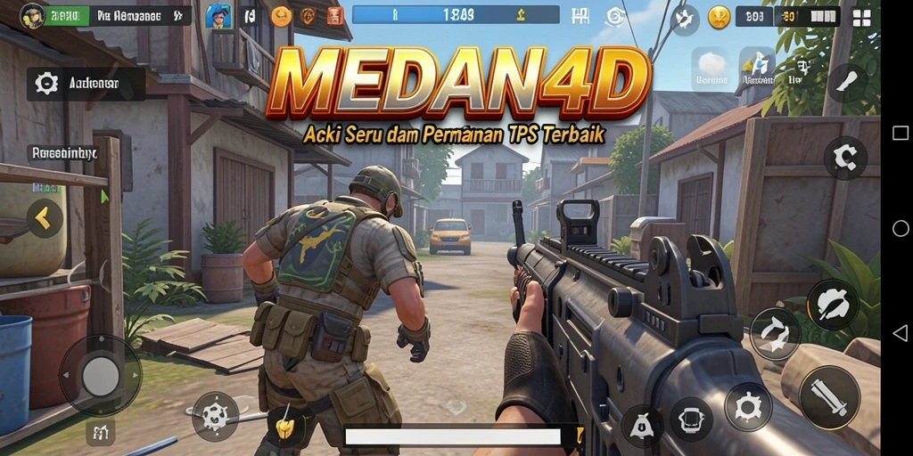 Tampilan gameplay seru dari <strong>MEDAN4D</strong> di medan pertempuran yang menarik.
