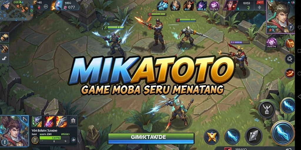 Tampilan gameplay MIKATOTO yang seru dan menarik.