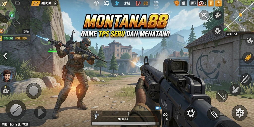 Tampilan gameplay MONTANA88 yang menegangkan dan penuh aksi.
