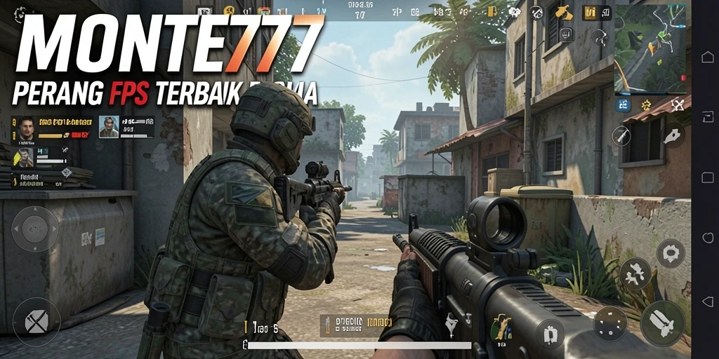 Gameplay seru dalam MONTE77 dengan aksi tembak-menembak yang mendebarkan.