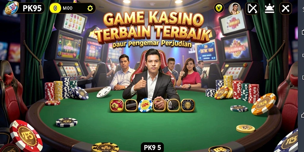 Screenshot gameplay PK95 menampilkan aksi seru di kasino virtual.