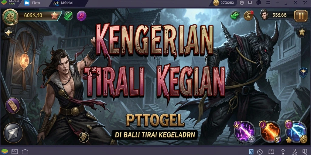 Tampilan gameplay menegangkan dari PTTOGEL yang penuh kengerian.