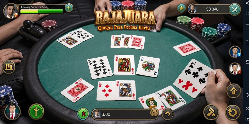 Tampilan gameplay QiuQiu yang seru dan menarik