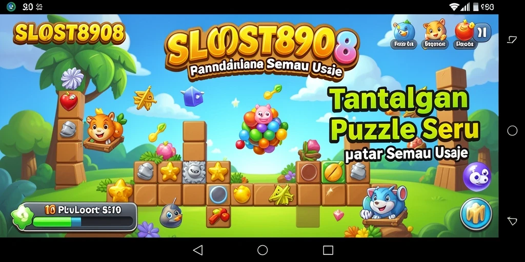Gameplay menarik SLOST8808 dengan banyak teka-teki seru.