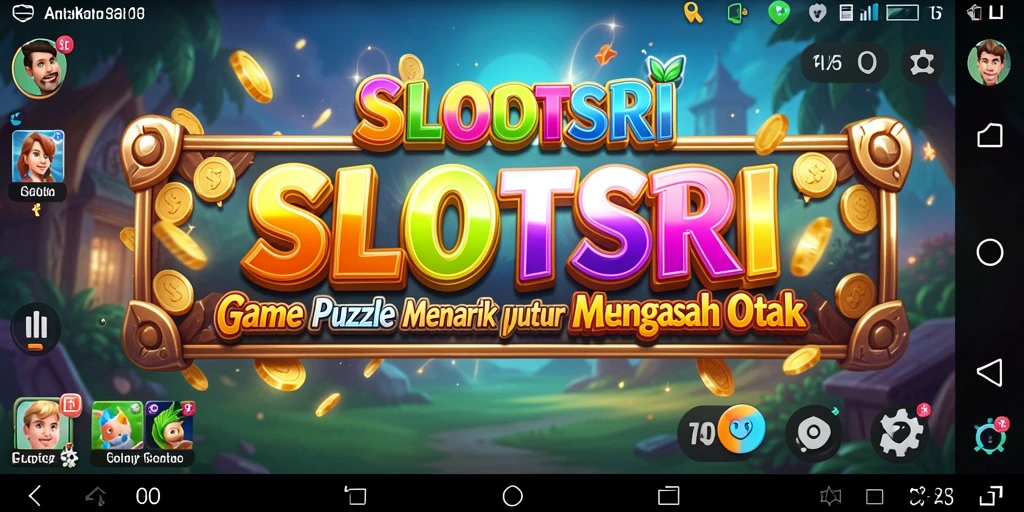 Tampilan gameplay SLOTSRI yang menarik dan penuh tantangan puzzle.